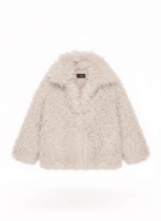 Шуба из экомеха