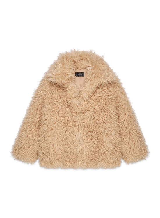 Шуба из экомеха