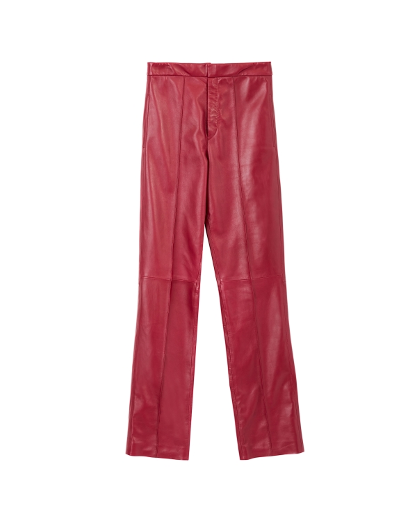 брюки кожаные Isabel Marant