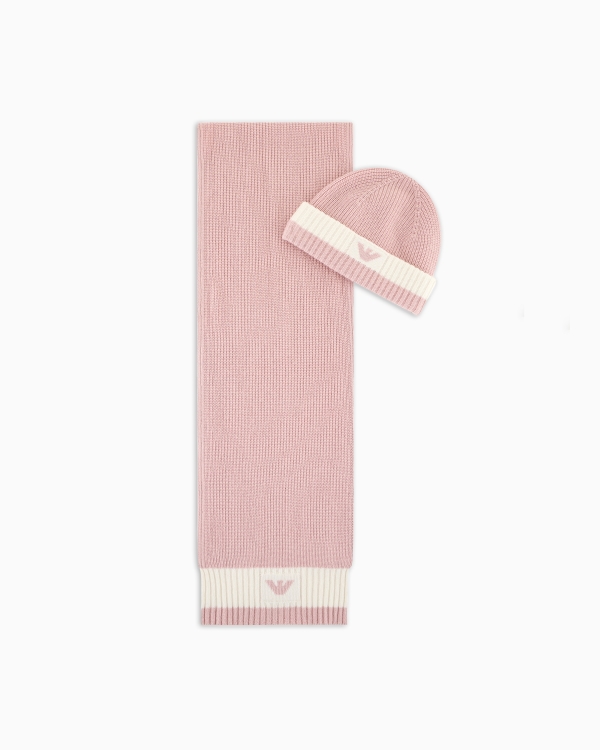 комплект шапка и шарф