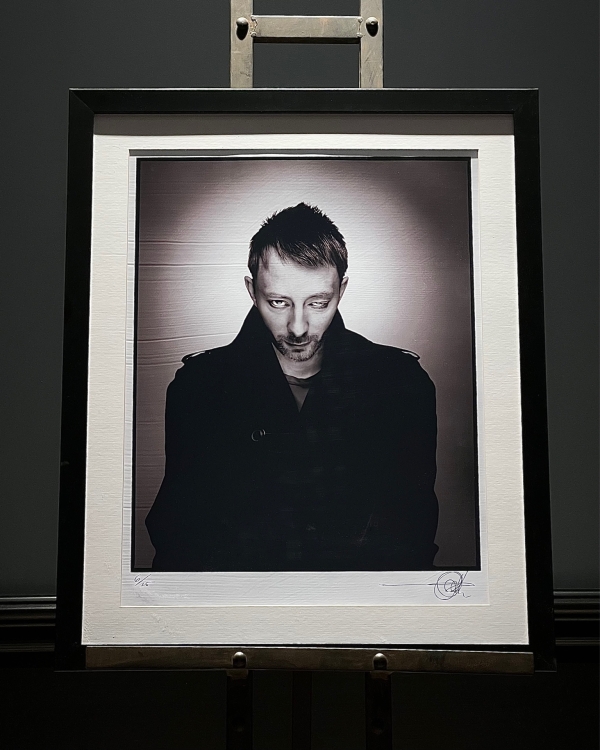 фотография вокалиста и гитариста Radiohead Тома Йорка